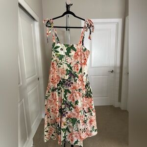 Women’s H&M Multicolored Tiered Floral Maxi Dress Size XL